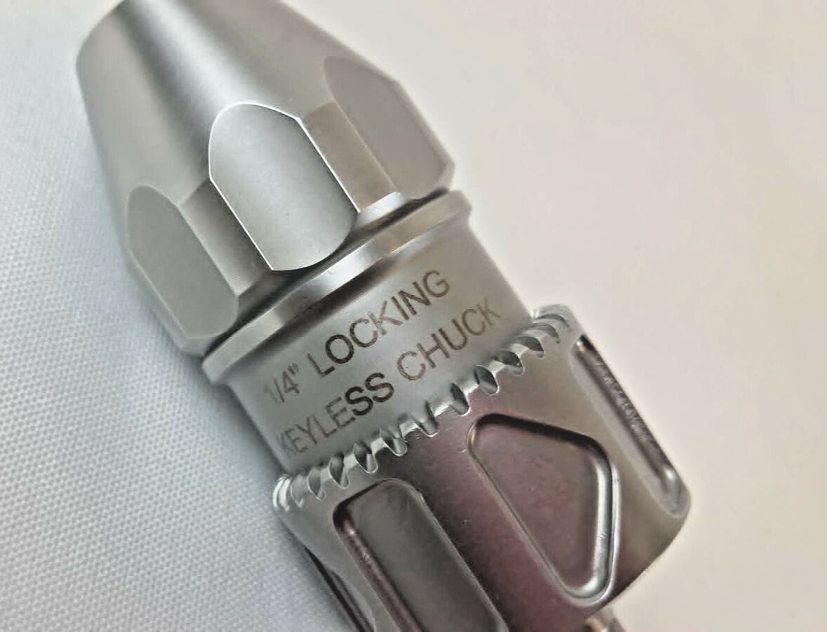 STRYKER 8203-133-000 1/4" Locking Keyless Chuck — photo 4