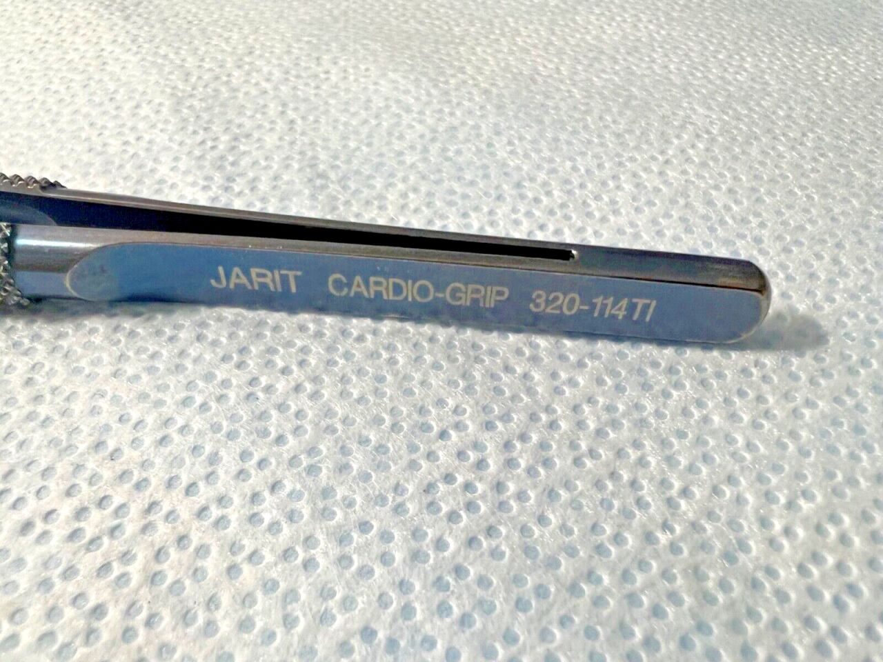 JARIT 320-114TI Titanium DeBakey Vascular Tissue Forceps — photo 3