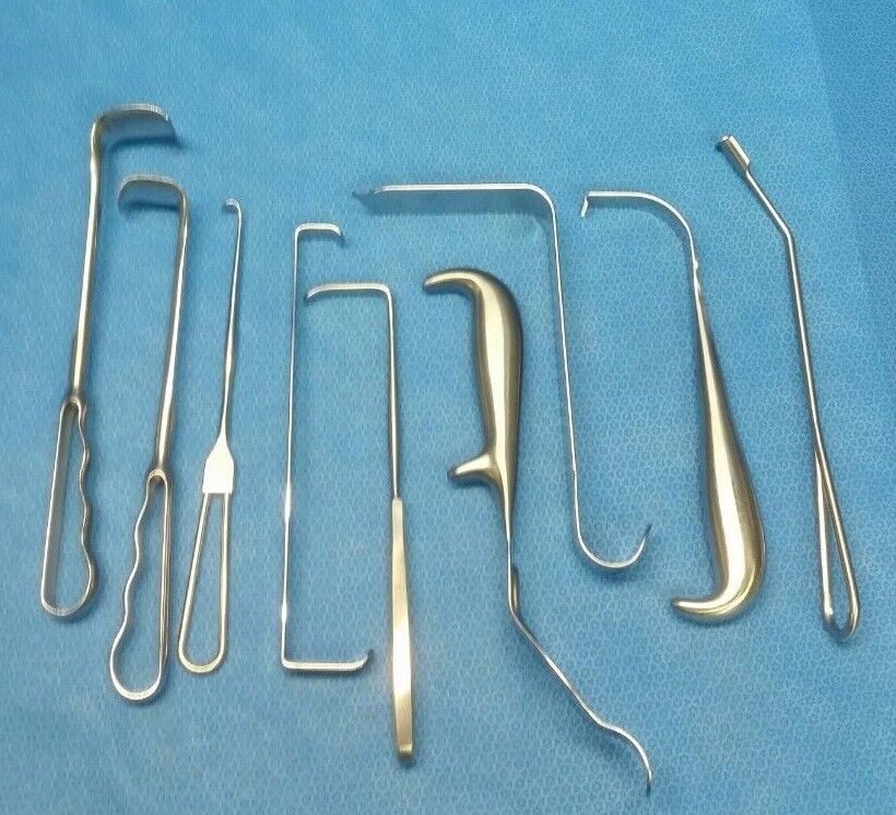 JARIT lot of 9 Surgical Retractors — photo 2