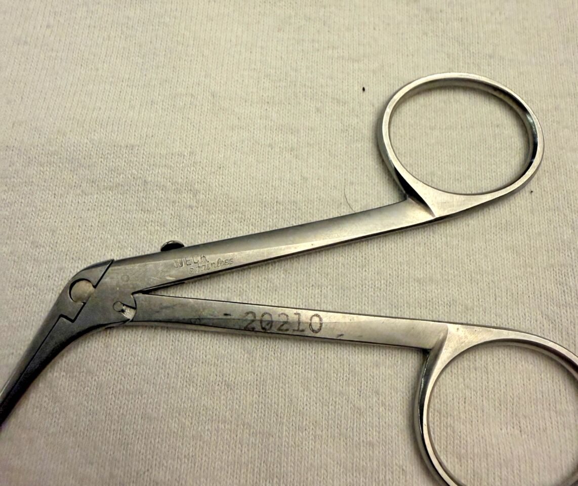 WECK 20210 Bellucci Alligator Scissors ENT — photo 5
