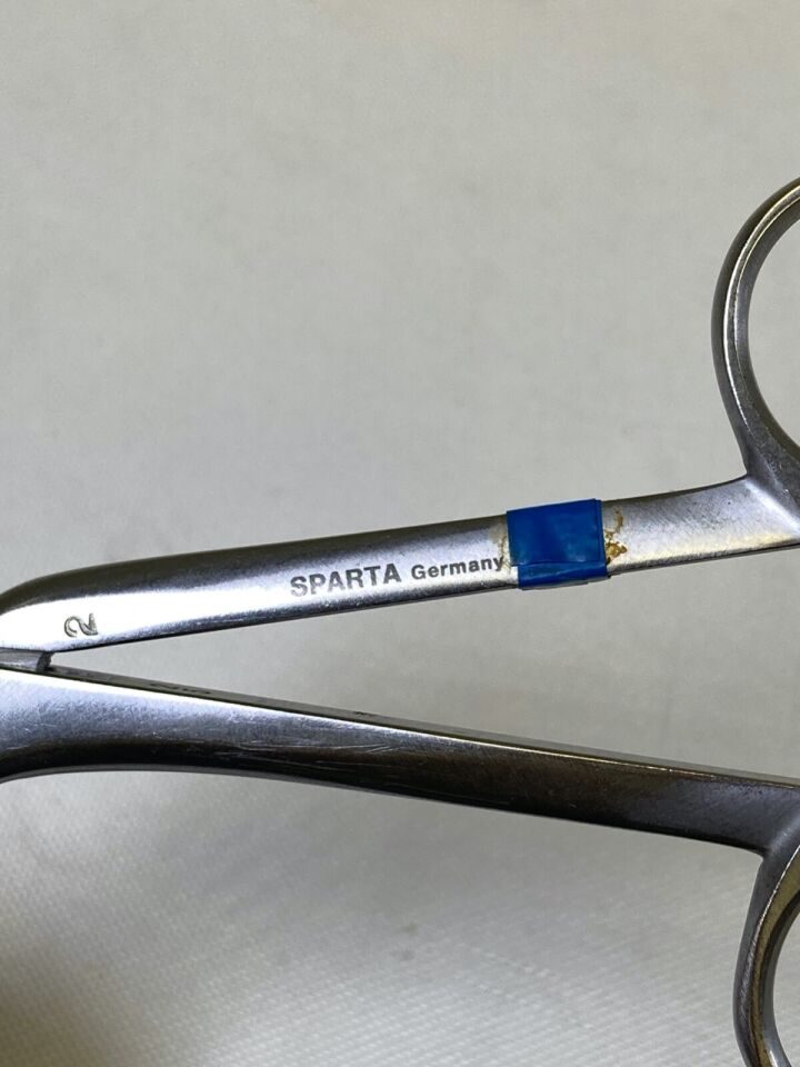 SPARTA Bruening Size 2  Bruening Septum Nasal Forcep Size 2 8mm x 11mm Oval Cup Jaws ENT — photo 2