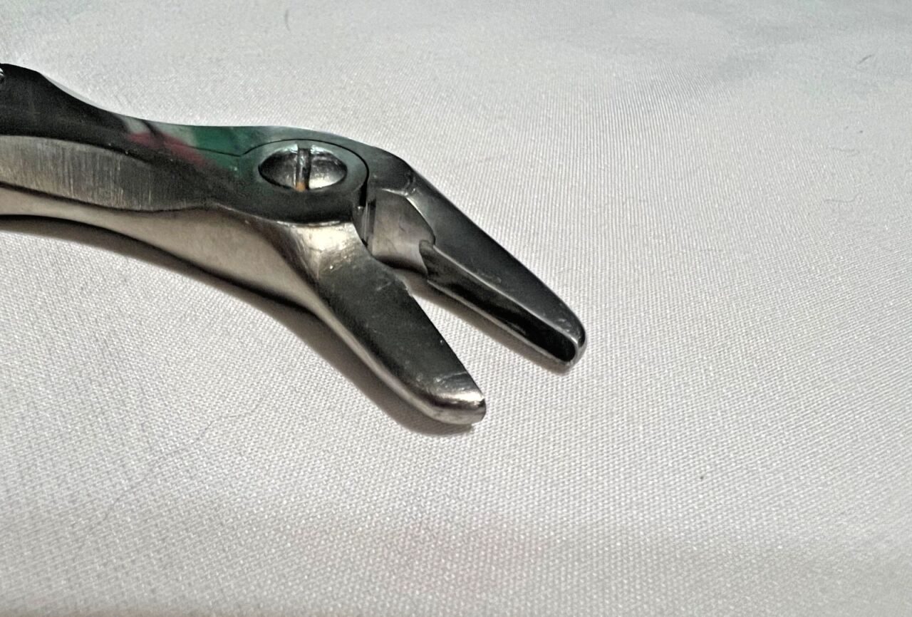 ZIMMER 3329 Stille-Luer Bone Rongeur 45deg Angle 4mmX 15mm Cup 9" Length — photo 2