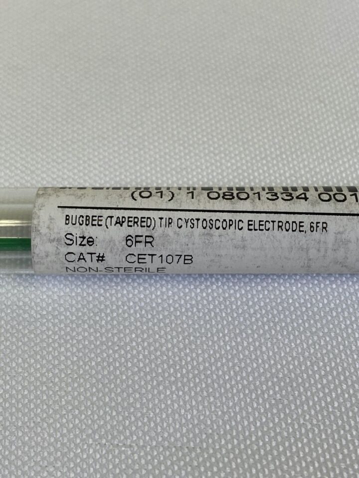 GREENWALD CET107B-06 Bugbee Tip Cysto Electrode 6Fr Reusable — photo 2