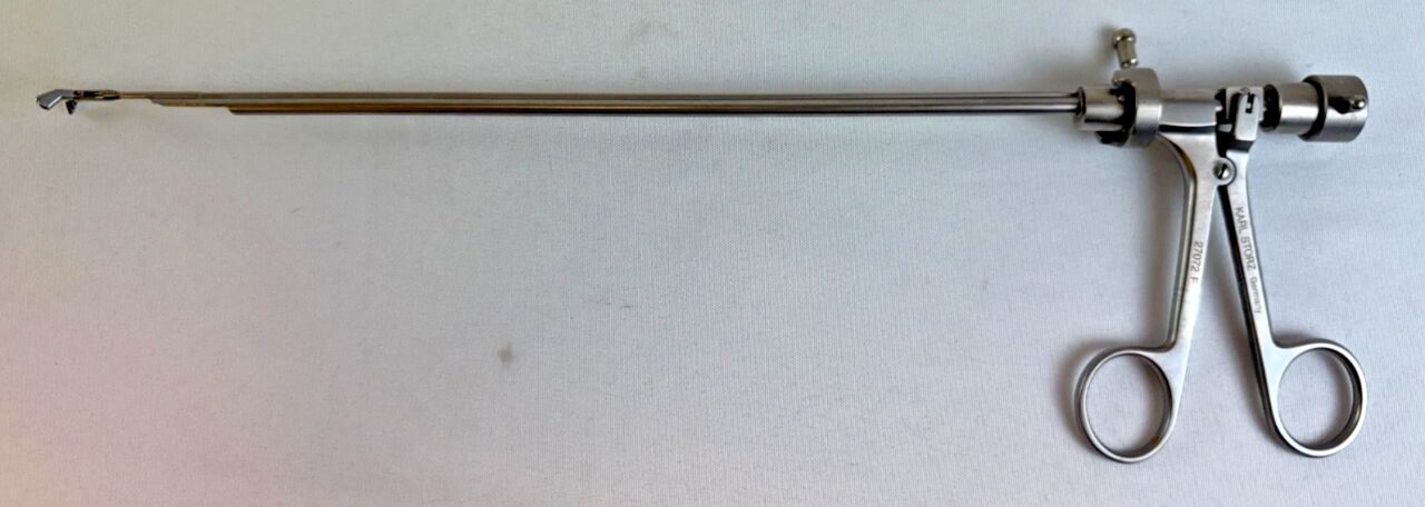 KARL STORZ Optical Grasping Forcep 27072F s Double Action Jaws 4mm Scope Urology