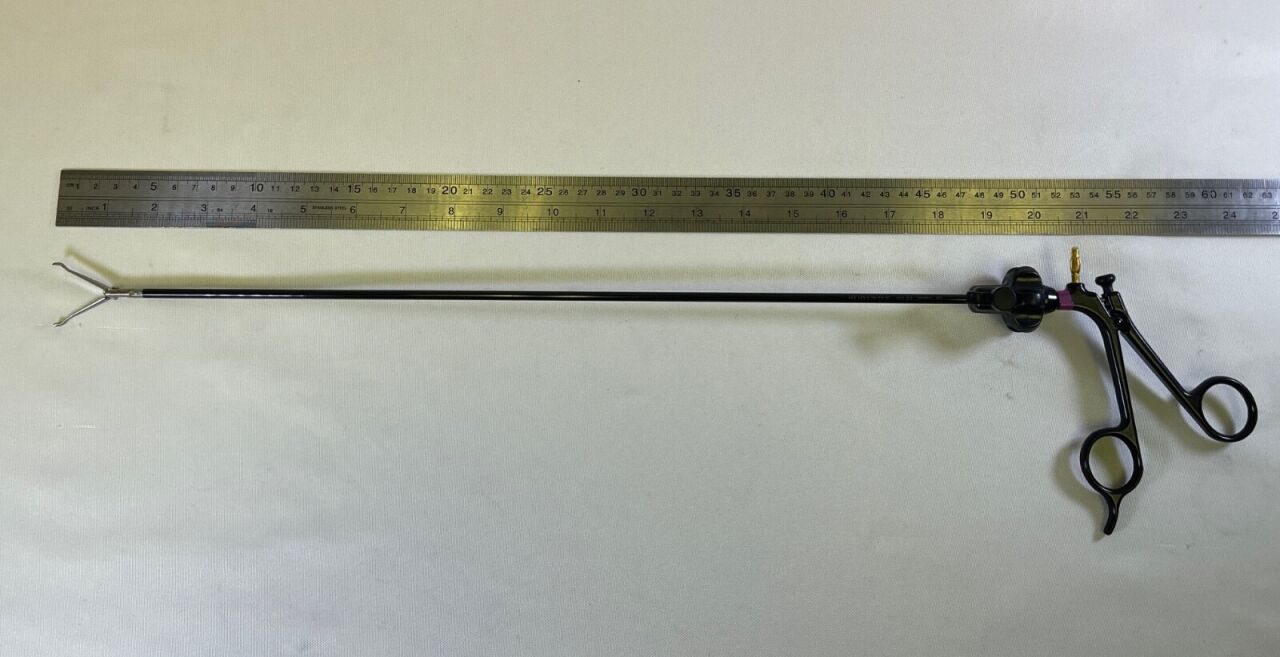 STRYKER 250-080-595 & 250-080-586 Monopolar Insulated 5mm x 45cm Babcock Grasper — photo 6