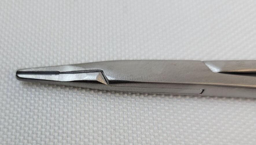 SYMMETRY 36-3007 Ryder Needle Holder, Smooth Jaw w/ Tungsten Carbide Inserts, 6" — photo 2