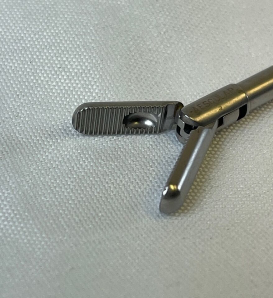 AESCULAP PO735R Laparoscopic Bullet Nose Grasper Insert 5mm x 36cm — photo 4