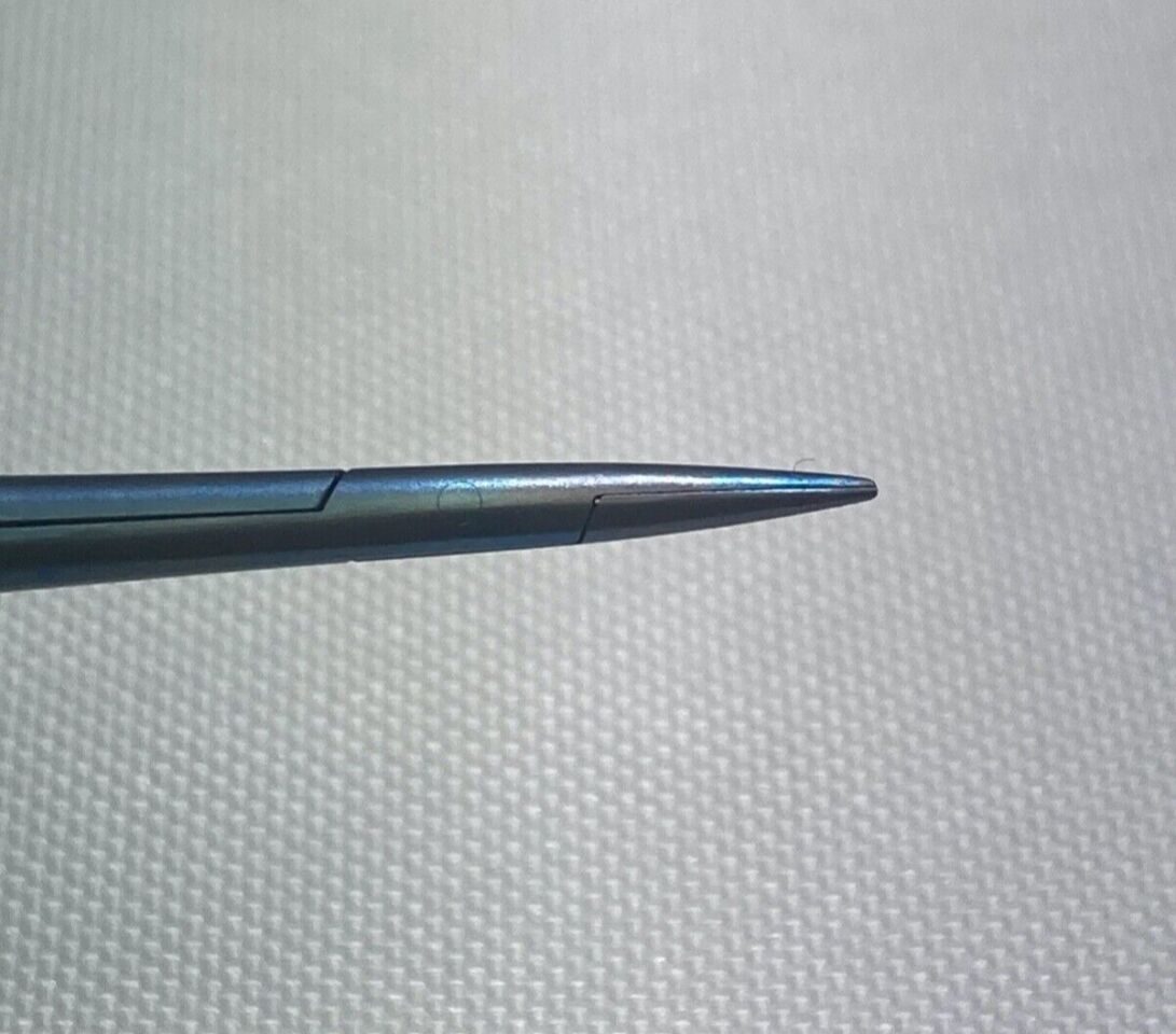 SYMMETRY 80-1510 Verity Titanium Needle Holder 0.5mm Straight Jaw 171mm — photo 6