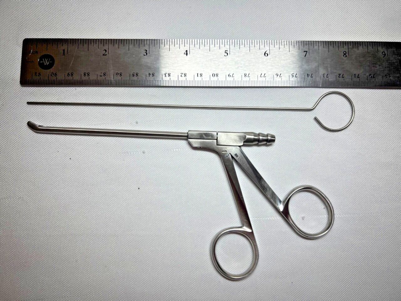 INVOTEC 336900 Curved Blakesley Suction Forceps w/ Integrated Channel — photo 8
