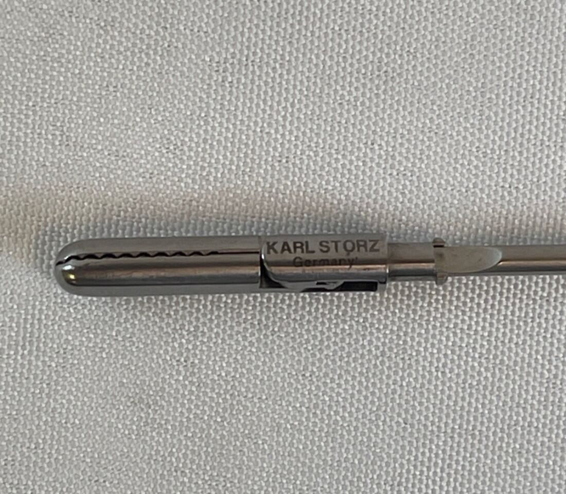 KARL STORZ 33410D Spoon Shaped D/A Atraumatic Grasping Insert 5mm x 43cm — photo 5