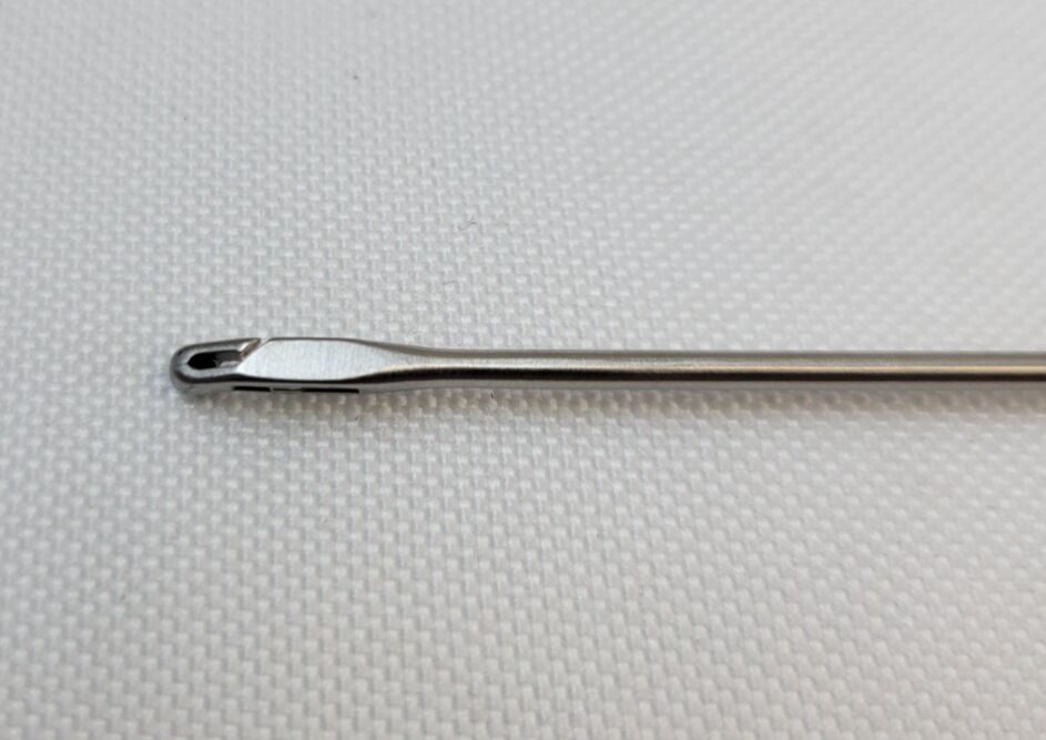 KARL STORZ 8594AM Laryngeal Biopsy Cupped Forceps 2mm Angled Right 45deg — photo 2
