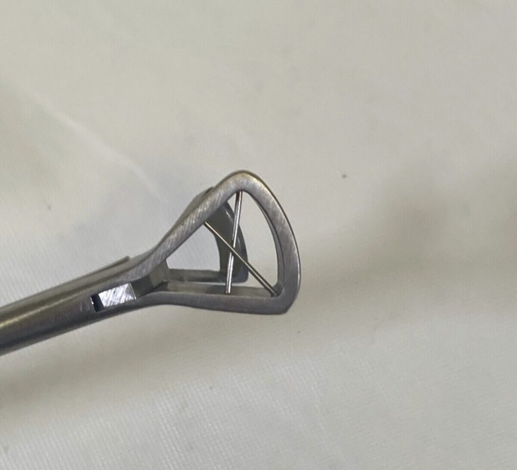 ADLER SURGICAL 53-0212 Adenoid Punch Forceps Straight Triangular 10mm Jaw ENT — photo 6