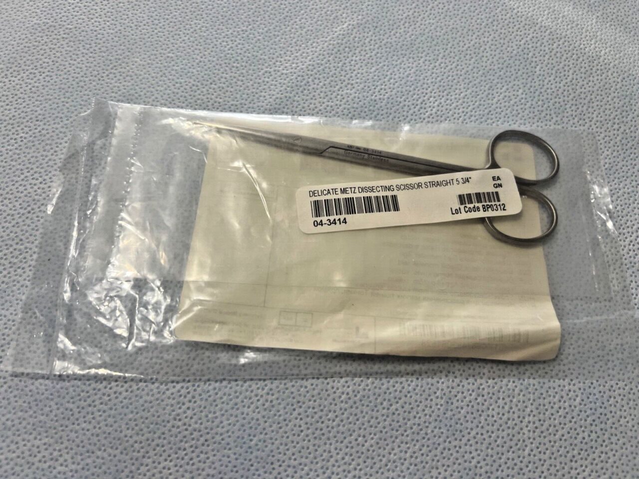 SYMMETRY SURGICAL 04-3414 Metzenbaum Straight Dissecting Scissors