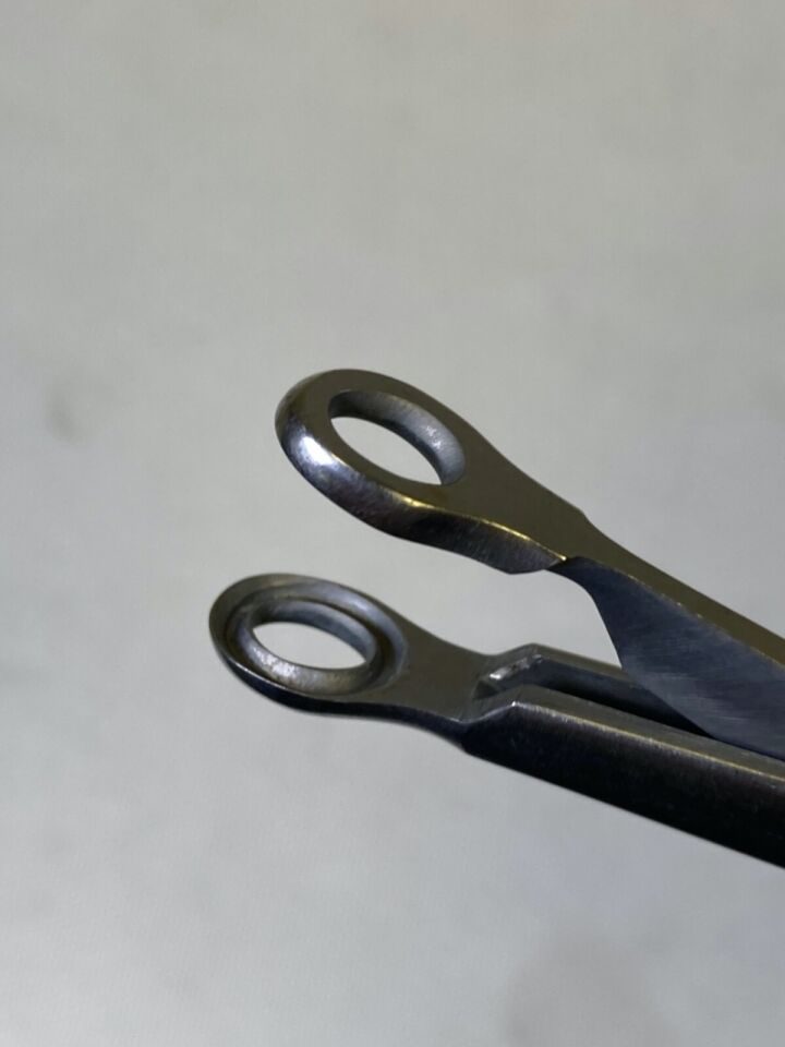 SPARTA Bruening Size 2  Bruening Septum Nasal Forcep Size 2 8mm x 11mm Oval Cup Jaws ENT — photo 6