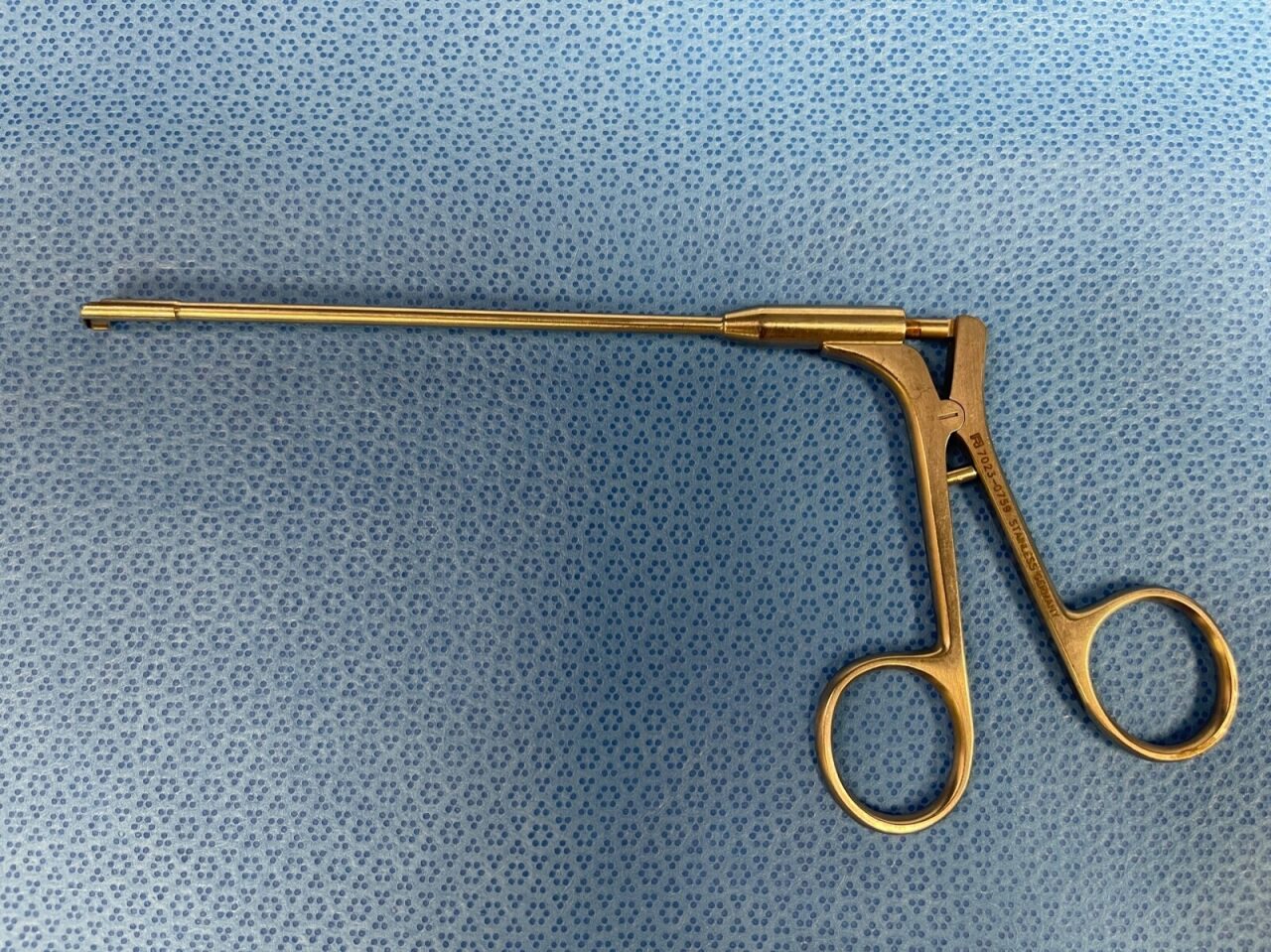R. WOLF 7023-0759 Nasal Straight Curved Right Biopsy Punch ENT — photo 1