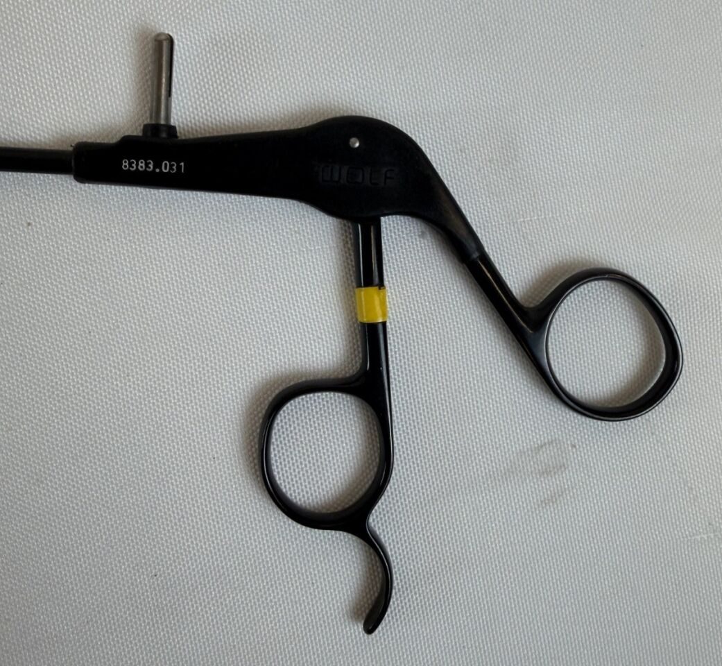 R. WOLF 8383.031 5mm x 34cm Insulated Monopolar Fenestrated Jaw Grasper w/ Cable — photo 7