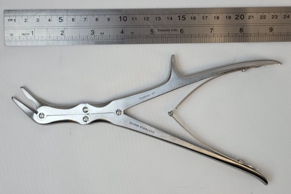 CODMAN 53-1046 Echlin Laminectomy Rongeur Double Action, 3mm Jaw Width — photo 7