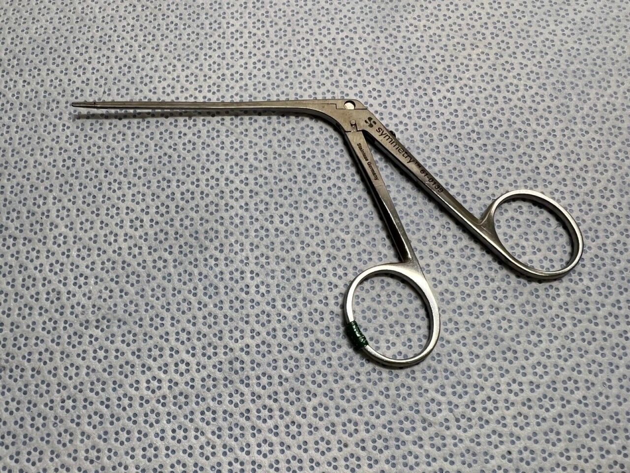 SYMMETRY 61-0139 Smooth Jaw ENT Forceps 5-1/4" x 6mm — photo 1