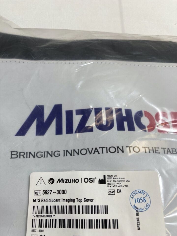 MIZUHO OSI 5927-3000 MTS Radiolucent Imaging Top Cover Orthopedics Spine — photo 2