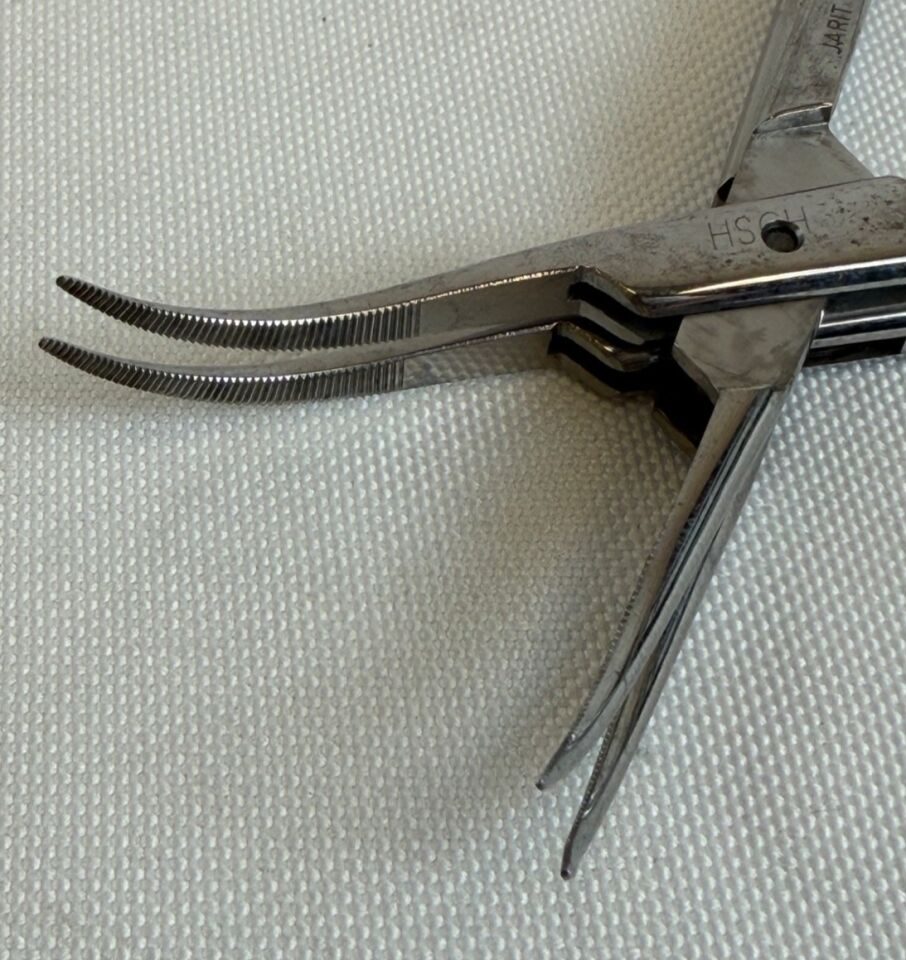 JARIT 285-106 Adson Hemostatic Forceps Curved 7.5" General Surgery — photo 3
