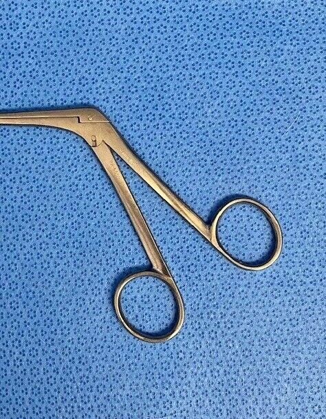 V. MUELLER RH4553 Meltzer Punch 8.5" Small Triangular 7mm Jaw ENT Forceps — photo 2