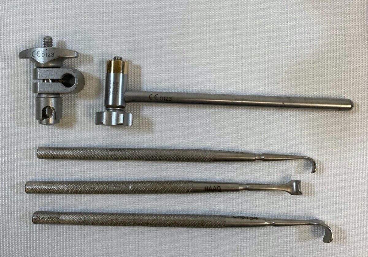 SNOWDEN-PENCER 89-9307 7 Cardiovascular Al Self Retaining Retractor w/ Extras — photo 2