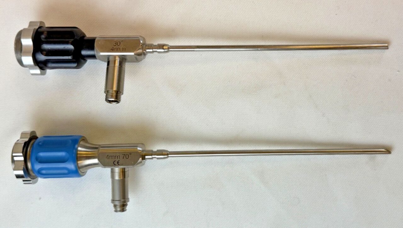 STRYKER 4mm 30deg & 70deg C-Mount Arthroscopes w/ Hardware & Extras Arthroscope — photo 2