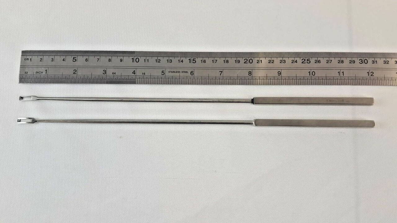 V. MUELLER GL1775 Kevorkian-Younge Endocervical Biopsy Curettes Lot of 2 — photo 5