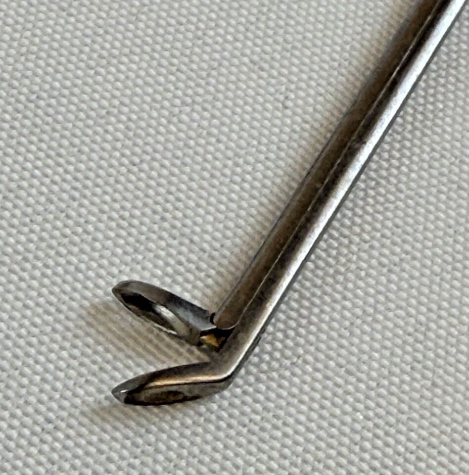 KARL STORZ 634825A Strümpel Biopsy Forceps 2.5mm x 45° Up Bite 12 .5cm Long ENT — photo 4