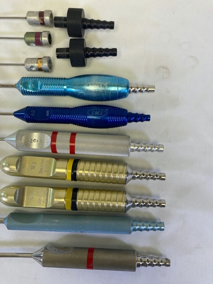 VARIOUS  Liposuction Cannulas w/ Sterilization Case & Adapters — photo 2