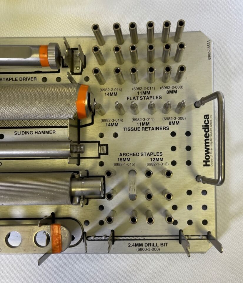 HOWMEDICA Various Ellison Fixation Instrument System w/ Sterilization Case — photo 5