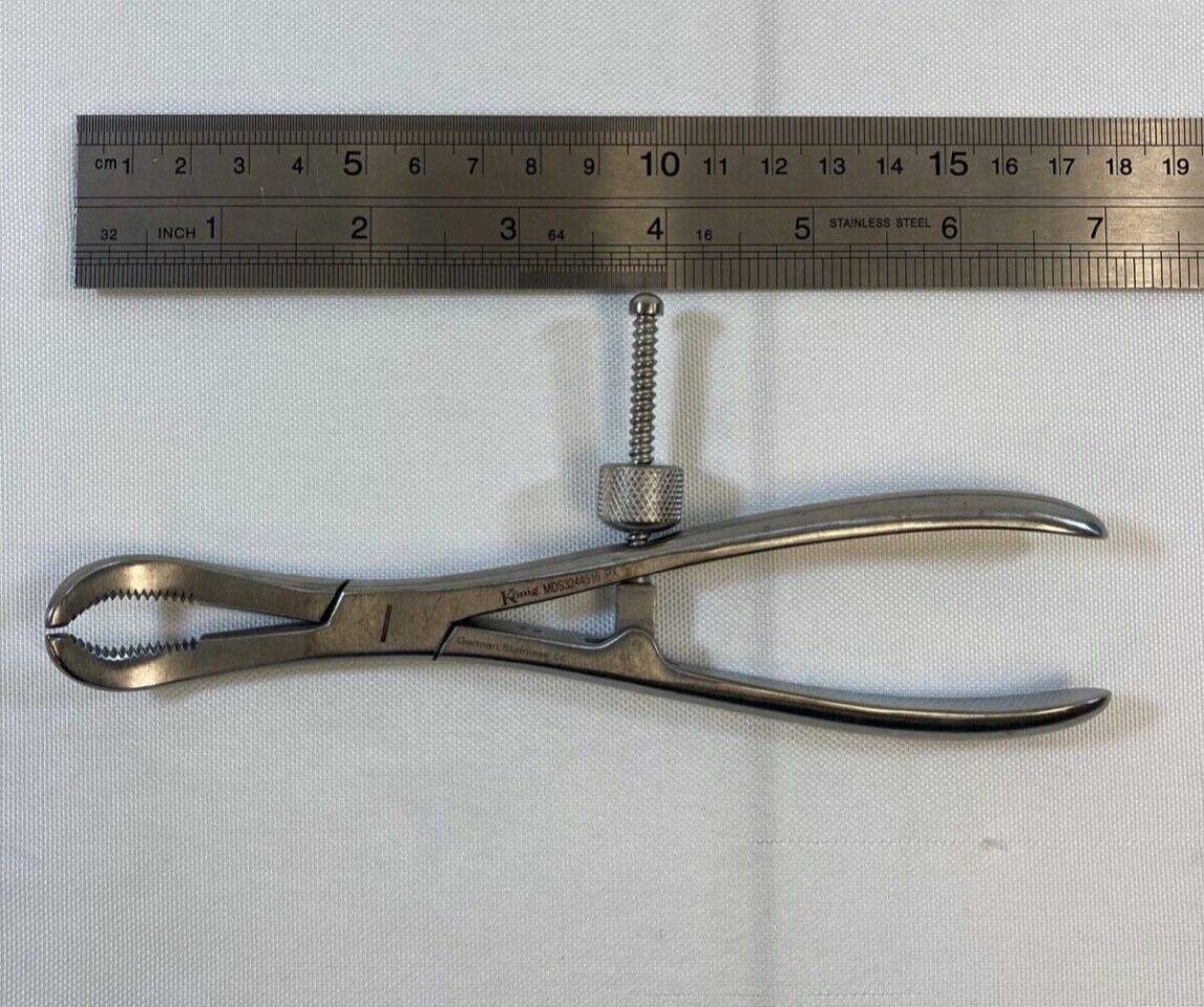 MEDLINE MDS3244516 Serrated Reduction Forceps w/ Speed Lock 7" Orthopedic — photo 7