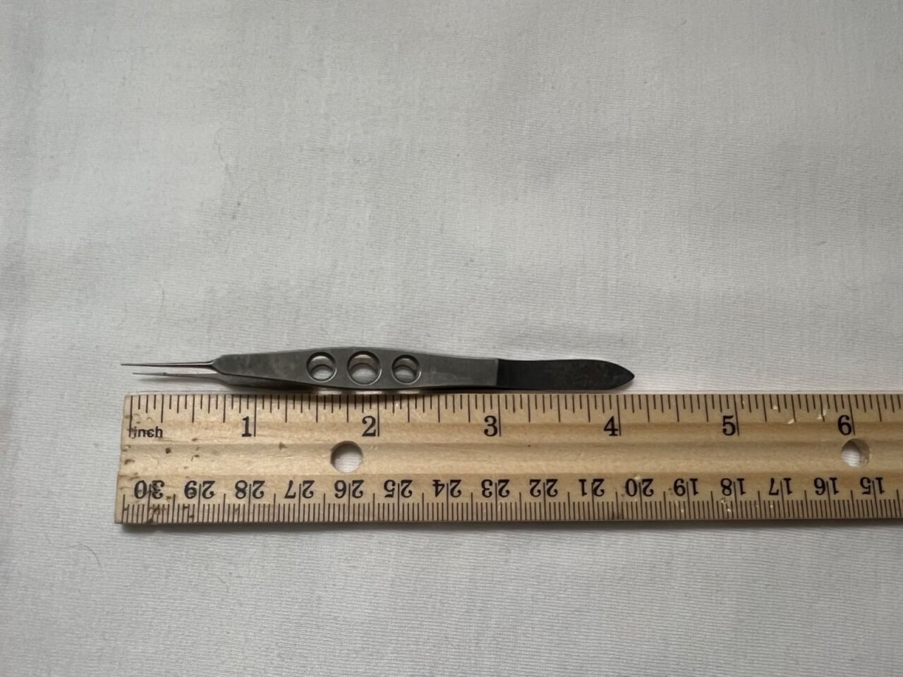 AMBLER SURGICAL 9532E Castroviejo Suturing Forceps 1x2 Teeth 0.12mm X 4-3/8" L — photo 5