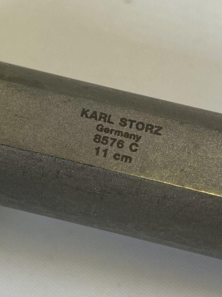KARL STORZ 8576C Parsons Pediatric Side Slotted Laryngoscope 11cm — photo 2