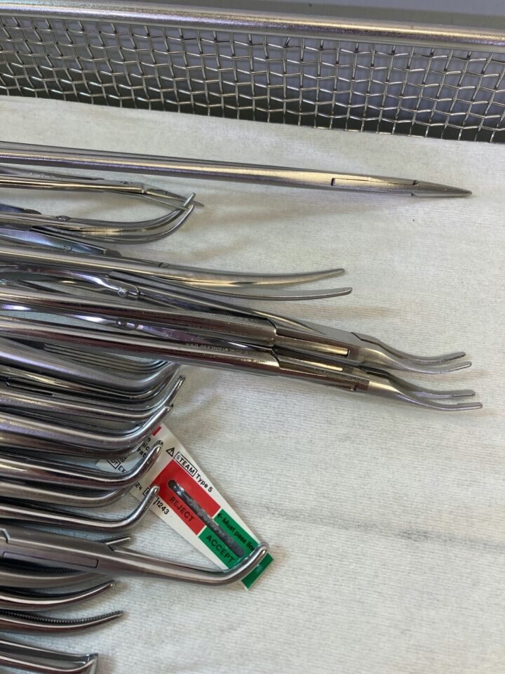 PILLING WECK 49 Piece w/ Sterilization Tray Gallbladder Instrument Set — photo 9