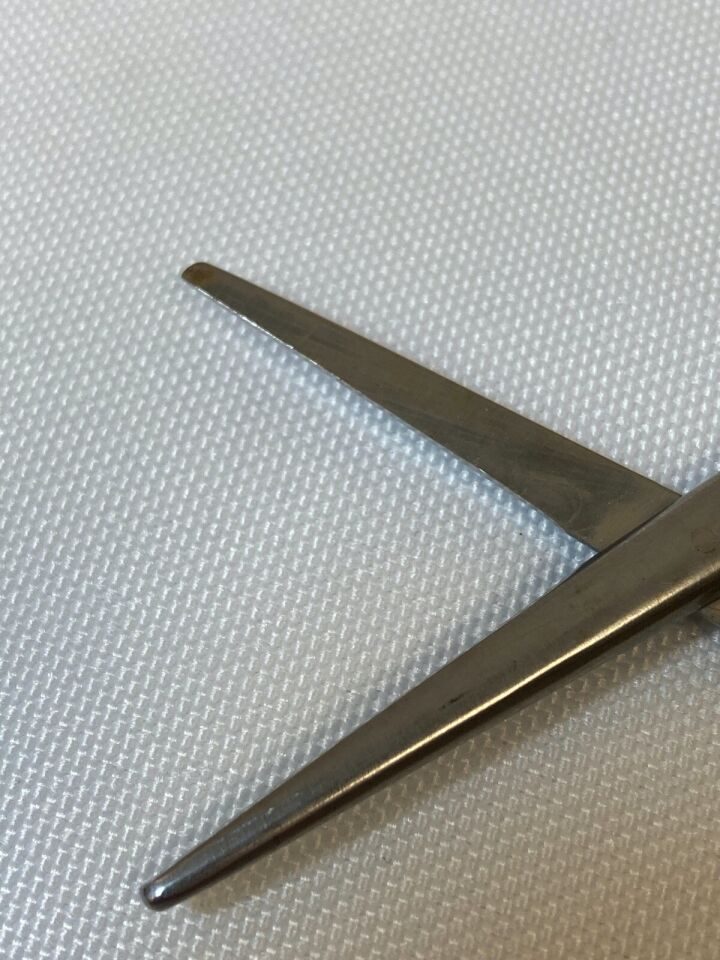 DELACROIX-CHEVALIER 21000-24 Cardiovascular Double Action Blunt Tip Scissor — photo 6