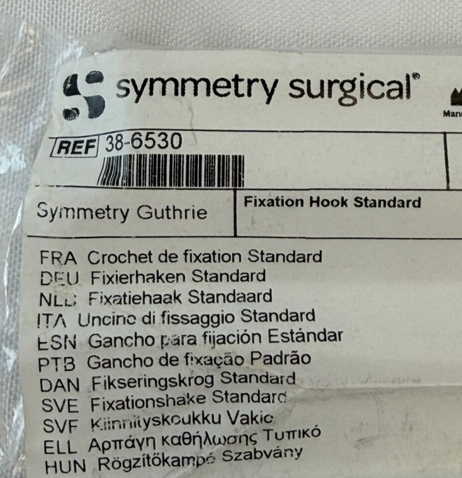 CODMAN 38-6530 Guthrie Standard Fixation Hook Neuro — photo 2