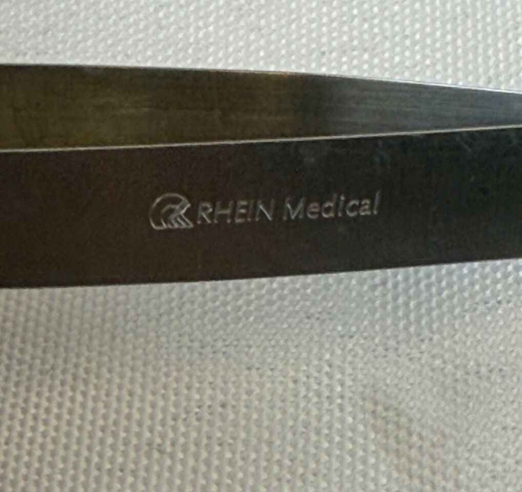 RHEIN 8-14522 Chu Foldable Angled Acrylic Lens Cutter L: 5" w/ Case Ophthalmic — photo 4