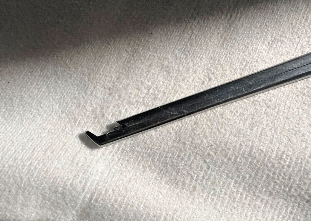 MIZUHO 02-201-02 Kerrison Rongeur 2mm X 40deg UpBite 7" Length — photo 3
