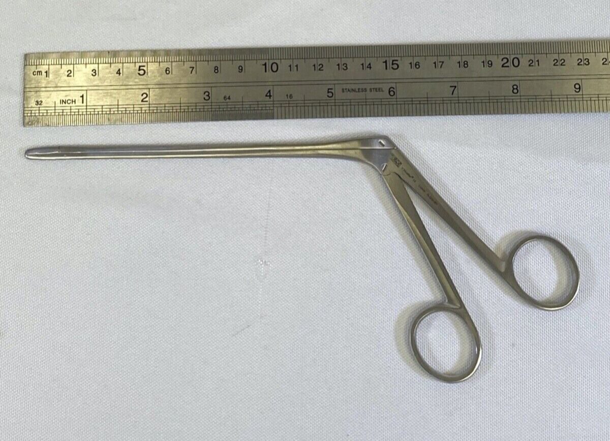 V. MUELLER NL6220-001 Cushing Intervertebral Disc Rongeur IVD 2mm x 10mm — photo 9