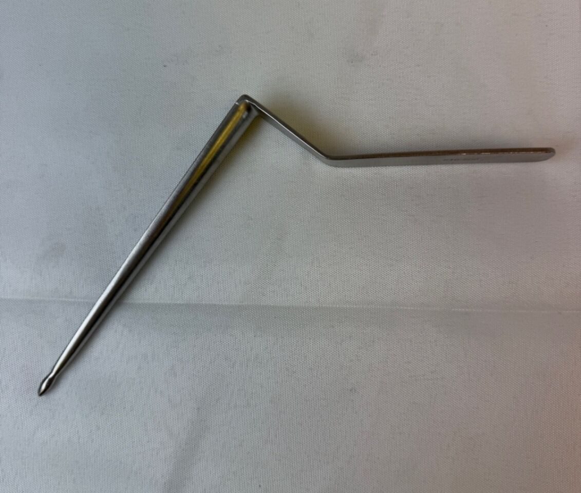 SONTEC 516-506 Teales Gorget Speculum Tapered 1/2 Moon-Probe End 4.75" Shaft 4"