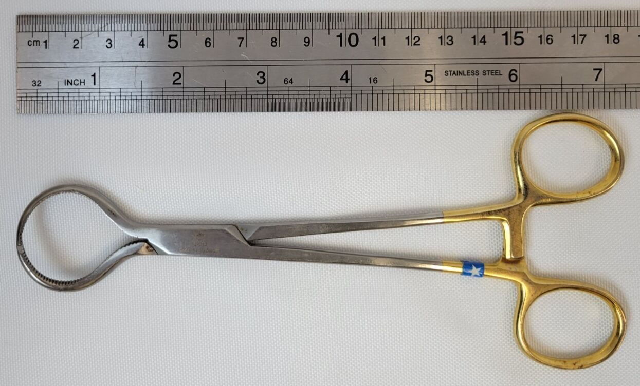 TURTLEMED 19-216 Lewin Bone Holding Forceps 7" — photo 6
