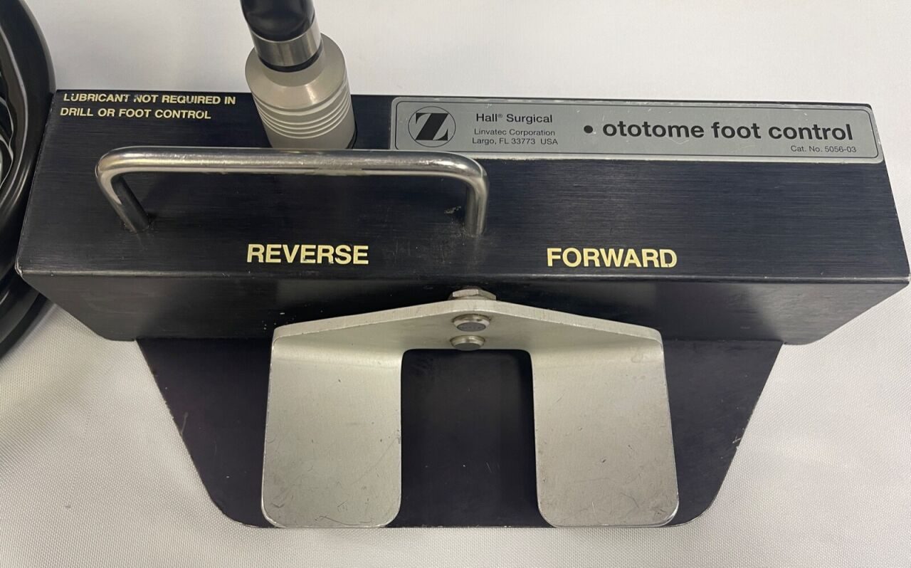 ZIMMER 5056-02 Pneumatic Ototome System w/ 5056-03 Foot Control — photo 3