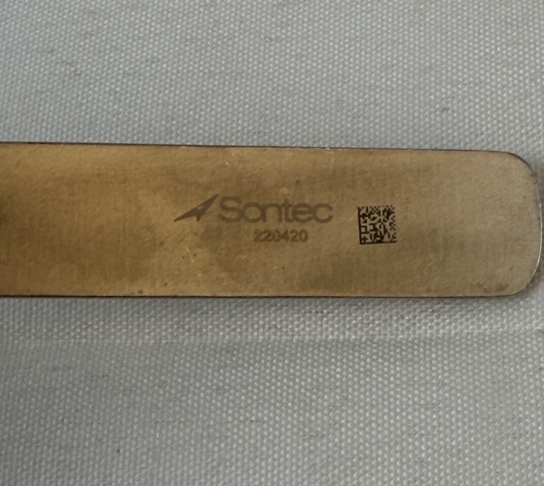 SONTEC 516-506 Teales Gorget Speculum Tapered 1/2 Moon-Probe End 4.75" Shaft 4" — photo 3