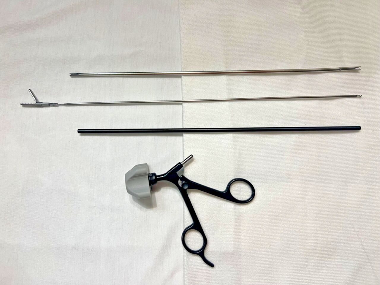 AESCULAP PO615R ADTEC Laparoscopic 5mmX31cm Monopolar Alligator Grasping Forcep — photo 7