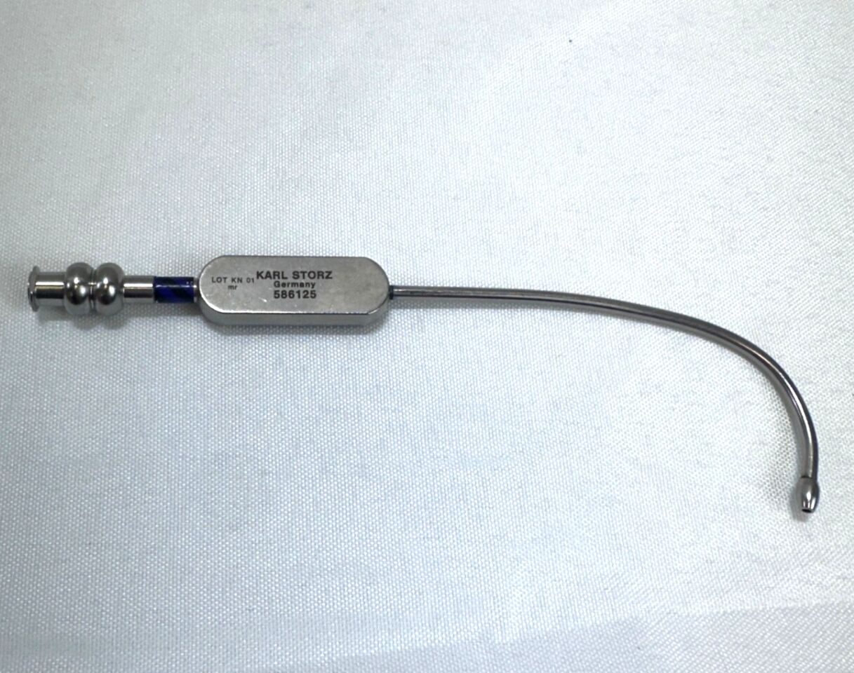 KARL STORZ 588125 Antrum Cannula, Long curve O 2.5 mm, 12.5 cm