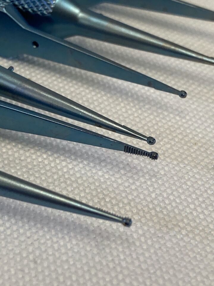 VARIOUS  12 Piece Codman Elmed Micro OBGYN Instrument Set w/ Sterilization Case — photo 5