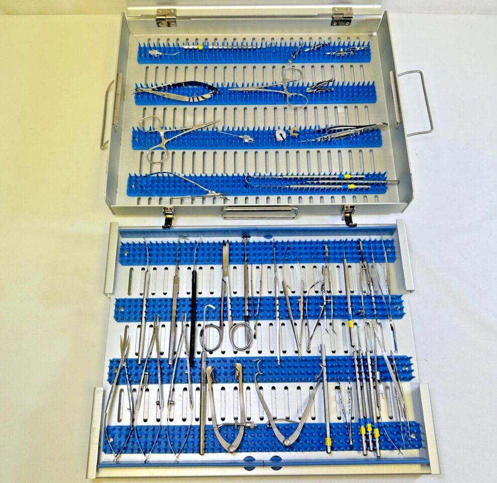 VARIOUS  45 Piece Storz Katena Cataract Set Ophthalmology Instrument Set w/ Case — photo 9