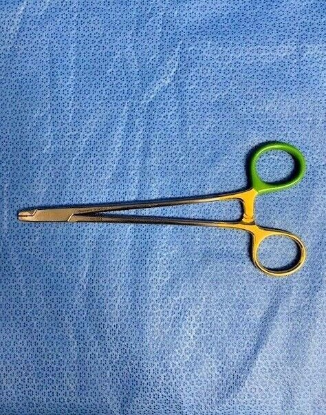JARIT 121-255 Tungsten Carbide Carb-Bite Needle Holder 5"