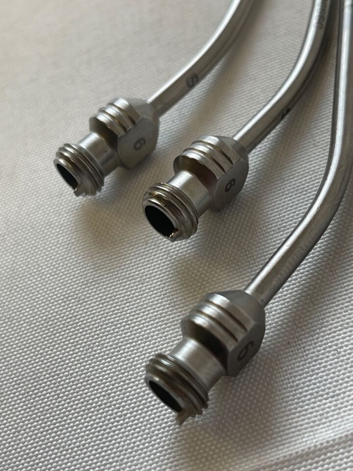 MIZUHO Day Bailes Locking Tapered Suction Tubes 4 6 & 8Fr w/ Thumb Hole Set of 8 — photo 5